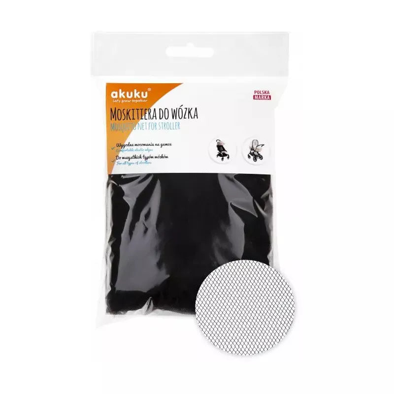 Akuku universalus tinklelis nuo vabzdžių vežimėliui, A0446-BLACK