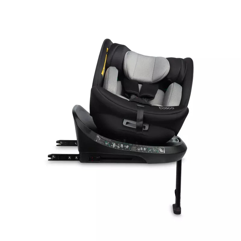 Autokėdutė Caretero Bosco I-size 0-36 kg., 360°, Black