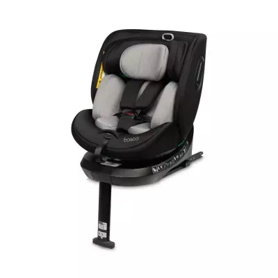 Autokėdutė Caretero Bosco I-size 0-36 kg., 360°, Black