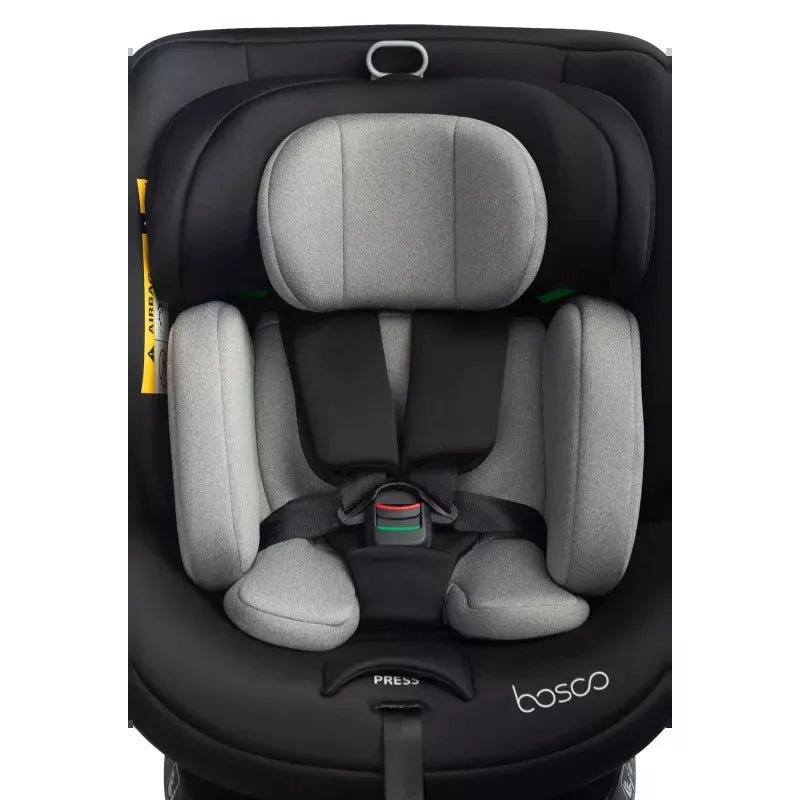 Autokėdutė Caretero Bosco I-size 0-36 kg., 360°, Black