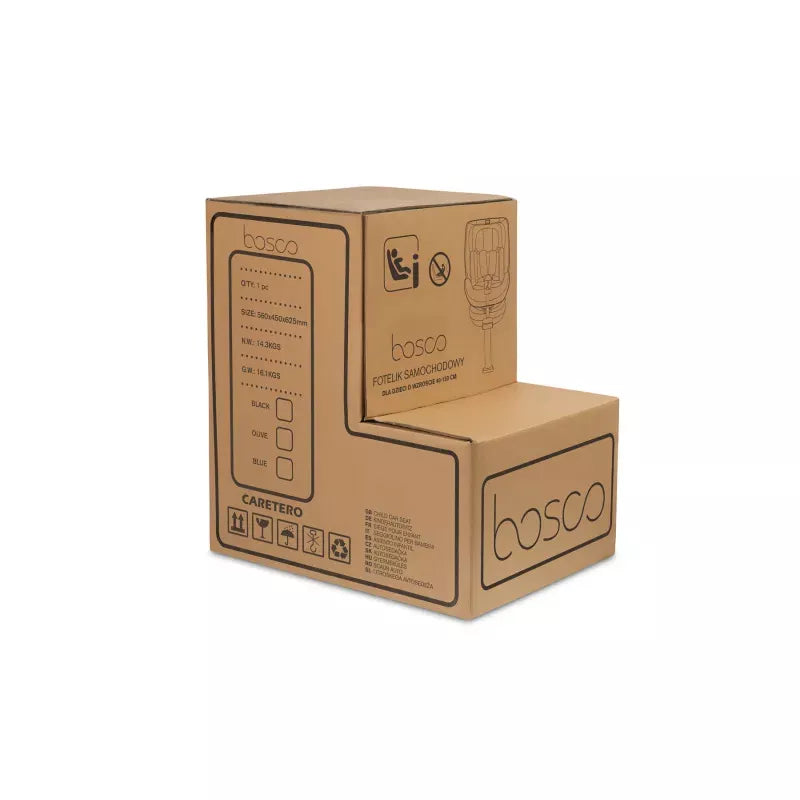 Autokėdutė Caretero Bosco I-size 0-36 kg., 360°, Blue