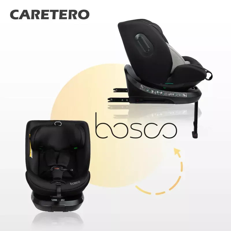 Autokėdutė Caretero Bosco I-size 0-36 kg., 360°, Blue