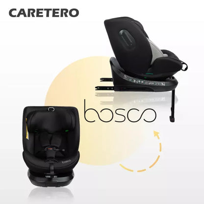 Autokėdutė Caretero Bosco I-size 0-36 kg., 360°, Blue