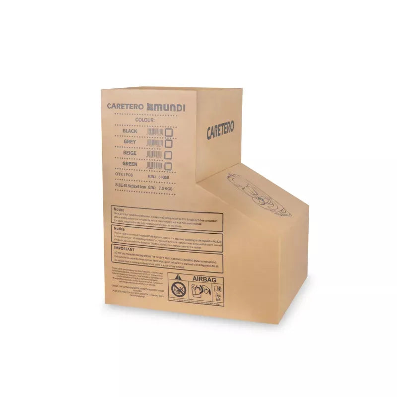 Autokėdute Caretero Mundi I-size 0-36 kg., Beige