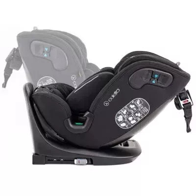 Autokėdutė Coletto Ivo I-size 0-36 kg. 360., Dark grey