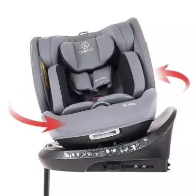 Autokėdutė Coletto Izzy I-size 0-36 kg. 360., Grey