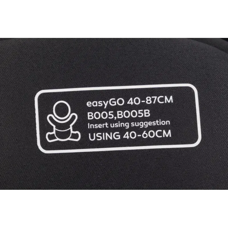 Autokėdutė su gulima padėtimi Easy go Buz Xtd 0-13 kg., Ink