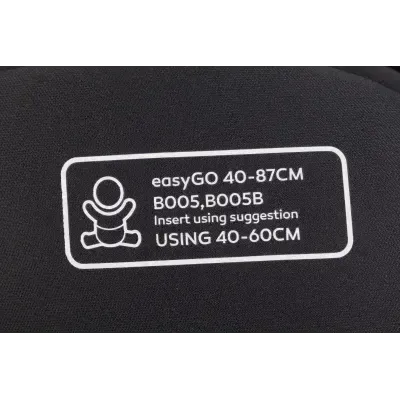 Autokėdutė su gulima padėtimi Easy go Buz Xtd 0-13 kg., Ink