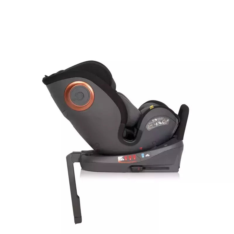 Automobilinė kėdutė Cavoe Le Mans Isofix 360, 0-36kg, Iron