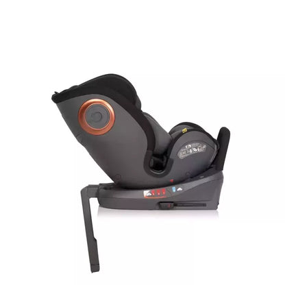 Automobilinė kėdutė Cavoe Le Mans Isofix 360, 0-36kg, Iron