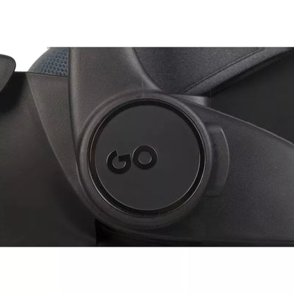 Pasisukanti, gulima autokėdutė su isofix baze Easy go Buz Pro Xtd I-size 0-13, Granito