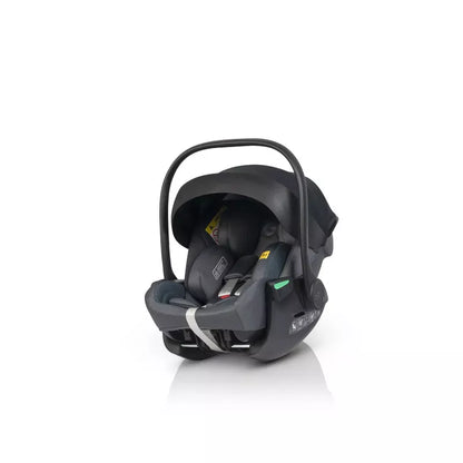 Pasisukanti, gulima autokėdutė su isofix baze Easy go Buz Pro Xtd I-size 0-13, Granito