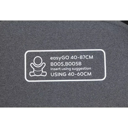 Pasisukanti, gulima autokėdutė su isofix baze Easy go Buz Pro Xtd I-size 0-13, Granito