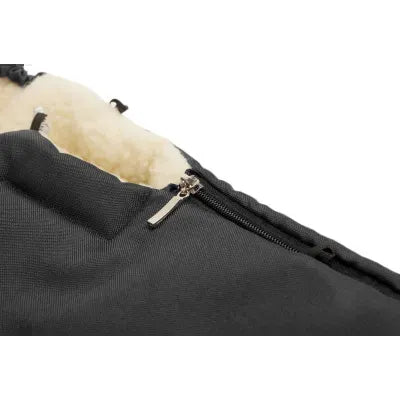 Sensillo vokelis vežimėliui, vilnonis, 95x40 cm., Black