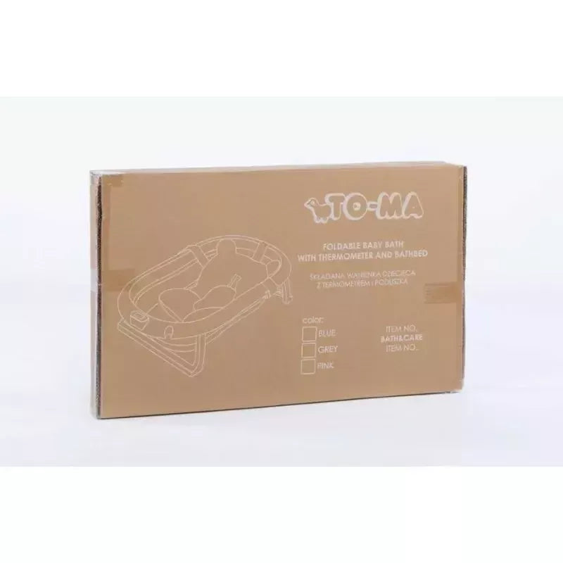Sulankstoma vonia Bath & Care su termometru, Blue