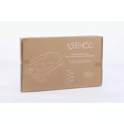 Sulankstoma vonia Bath & Care su termometru, Blue
