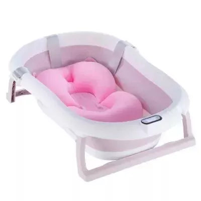 Sulankstoma vonia Bath & Care su termometru, Pink