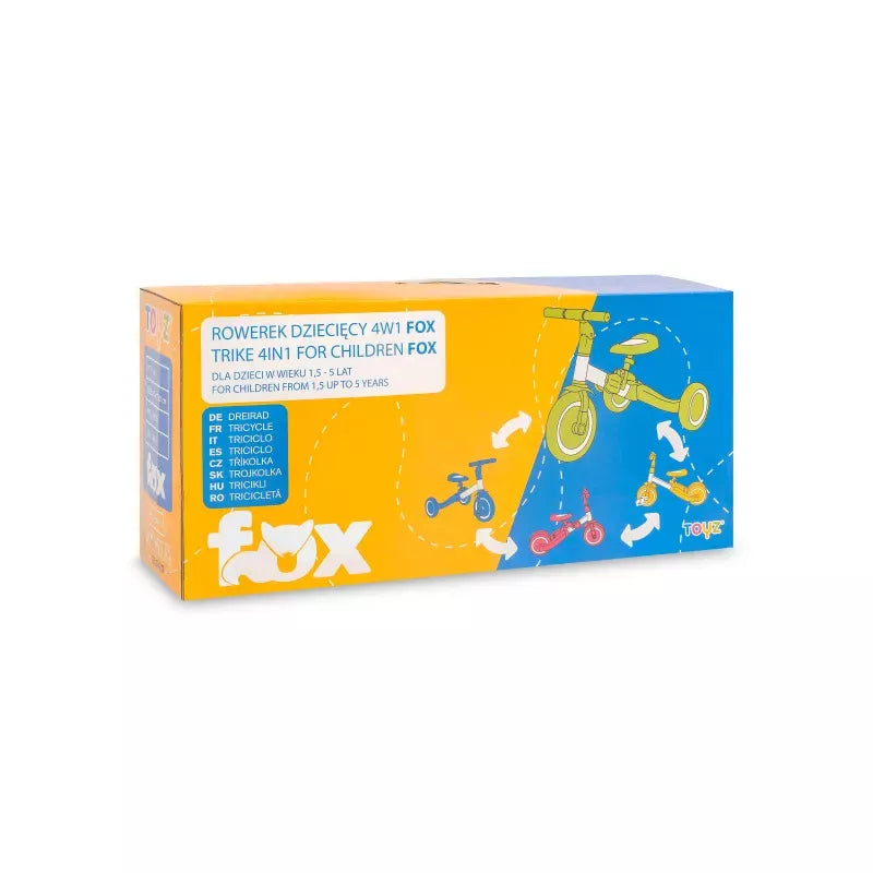 Dviratukas/triratukas Toyz FOX 4in1, green