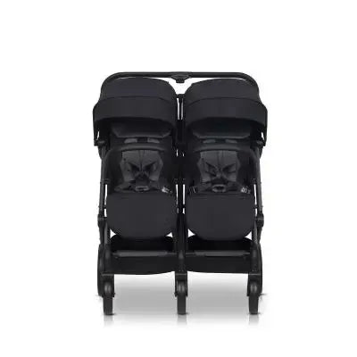 Vežimėlis dvynukams Easy go Echo, Ebony black