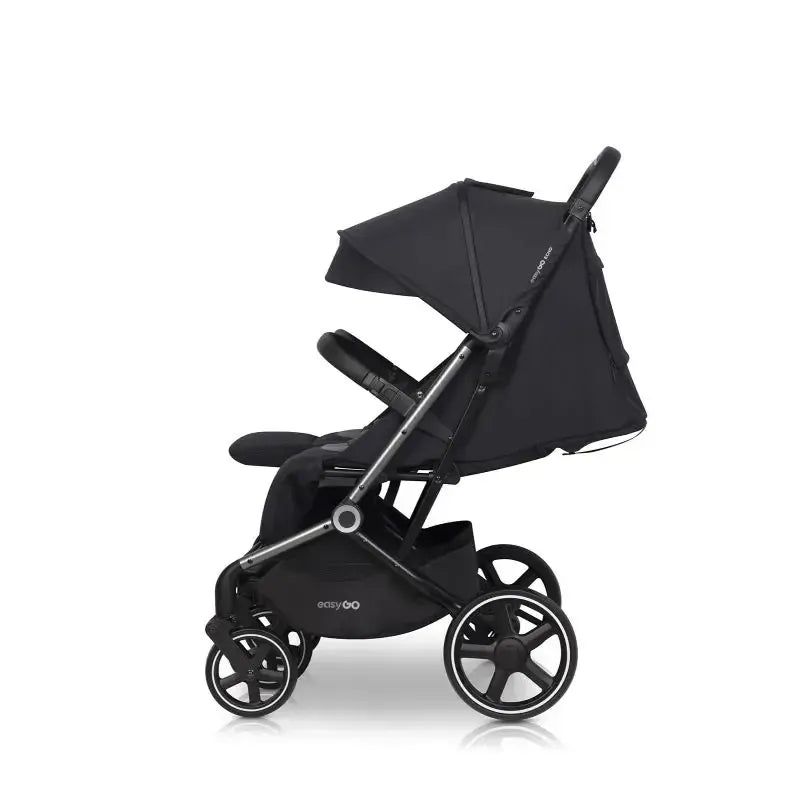 Vežimėlis dvynukams Easy go Echo, Ebony black