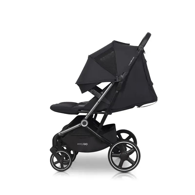 Vežimėlis dvynukams Easy go Echo, Ebony black