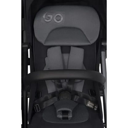 Vežimėlis dvynukams Easy go Echo, Ebony black
