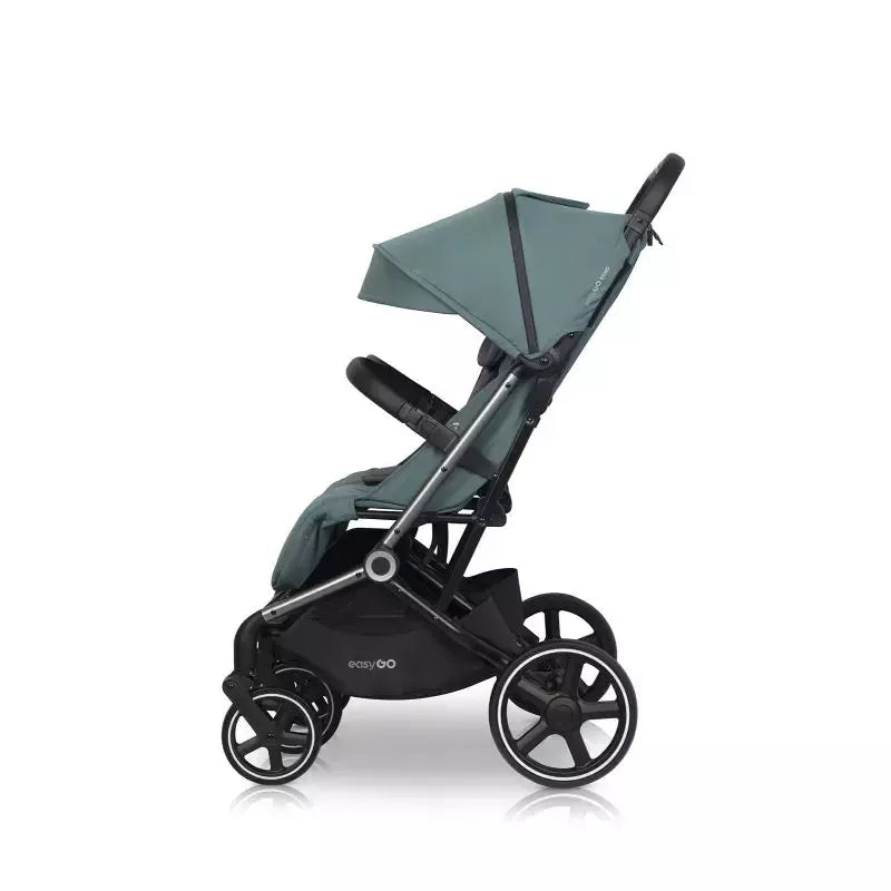 Vežimėlis dvynukams Easy go Echo, Sage green
