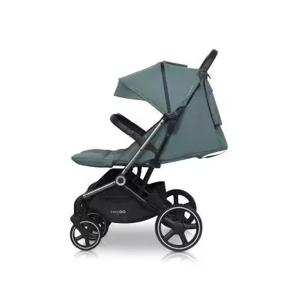 Vežimėlis dvynukams Easy go Echo, Sage green