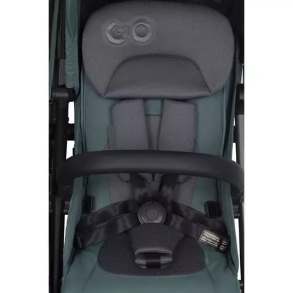 Vežimėlis dvynukams Easy go Echo, Sage green
