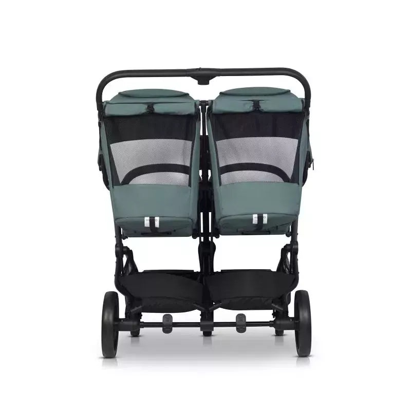 Vežimėlis dvynukams Easy go Echo, Sage green