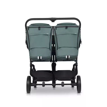 Vežimėlis dvynukams Easy go Echo, Sage green