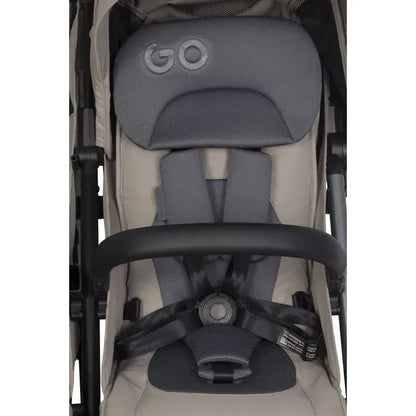 Vežimėlis dvynukams Easy go Echo, Savana beige
