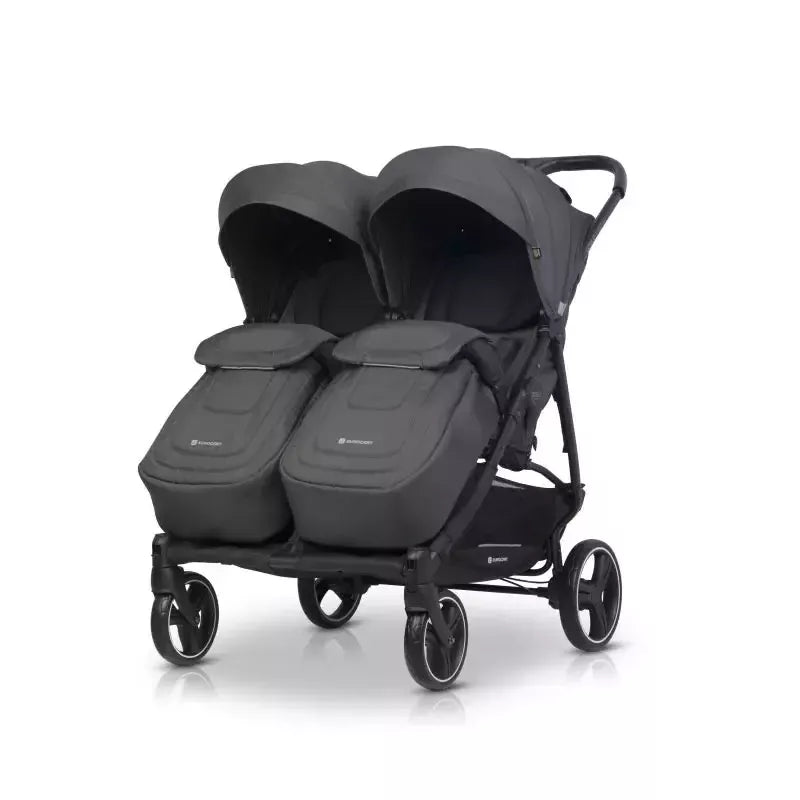Vežimėlis dvynukams Euro-cart Doblo, Iron