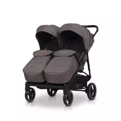Vežimėlis dvynukams Euro-cart Doblo, Taupe