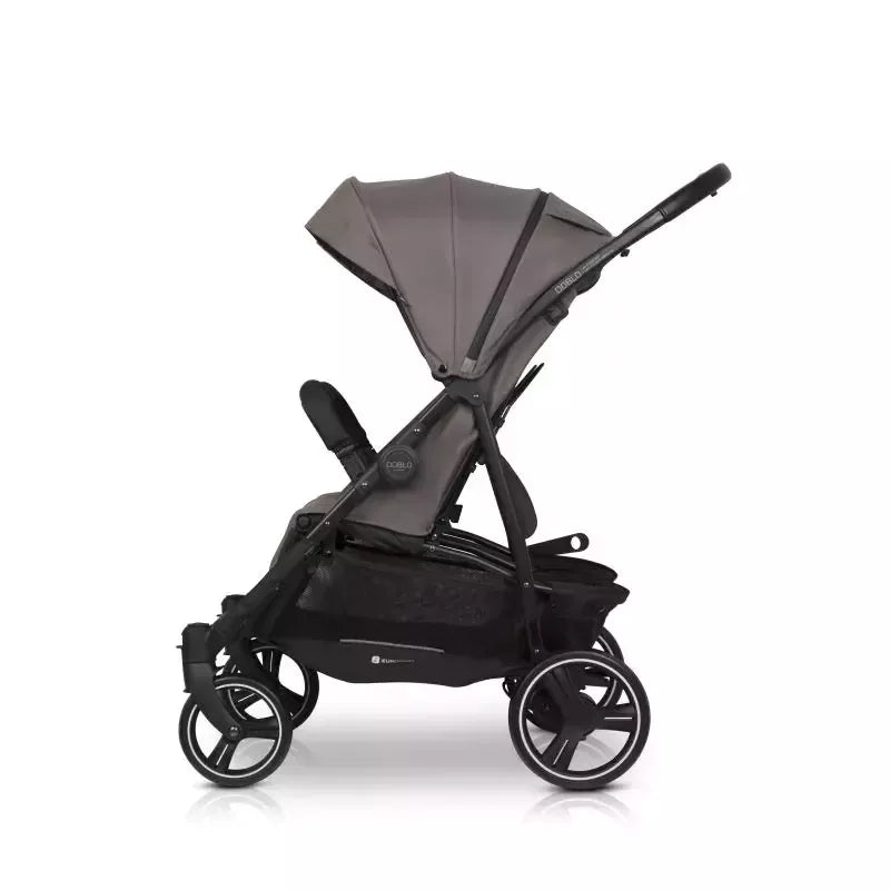 Vežimėlis dvynukams Euro-cart Doblo, Taupe